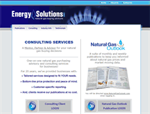 Tablet Screenshot of energysolutionsinc.com